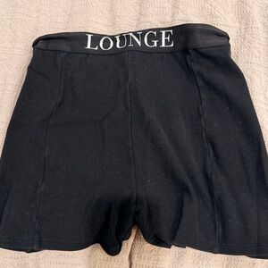 Lounge Women's Black Intimate Shorts